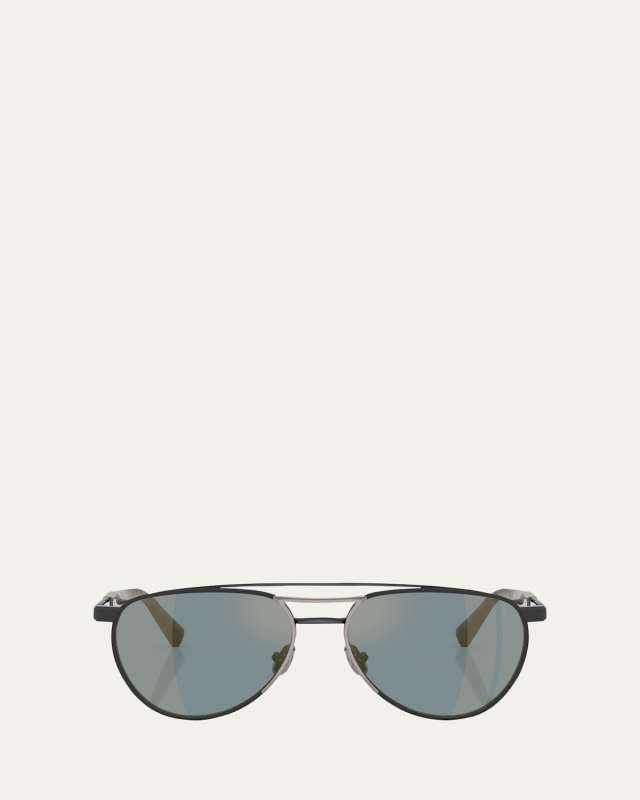 0BC2007ST Aviator Titanium Sunglasses